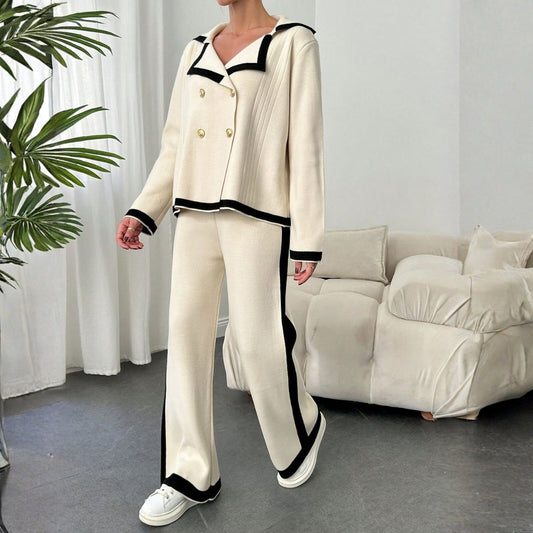 Winter Co-ord Sets for Women : Cozy Chic | Dark-Grey |COR-2| WCS-07