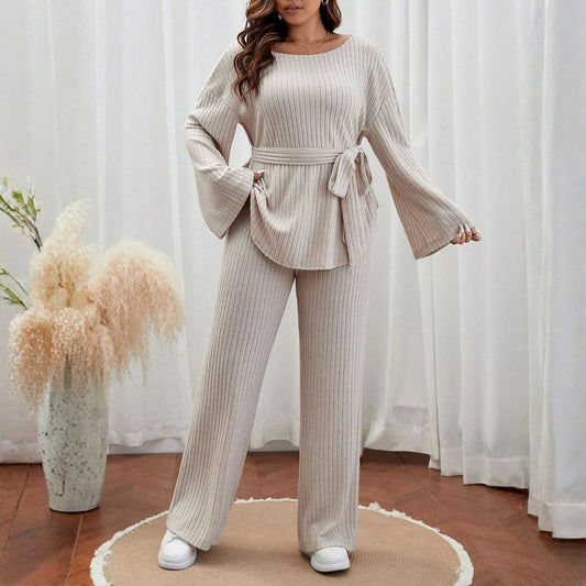 Winter Co-ord Sets for Women : Cozy Chic | Cream Shade |COR-2| WCS-08