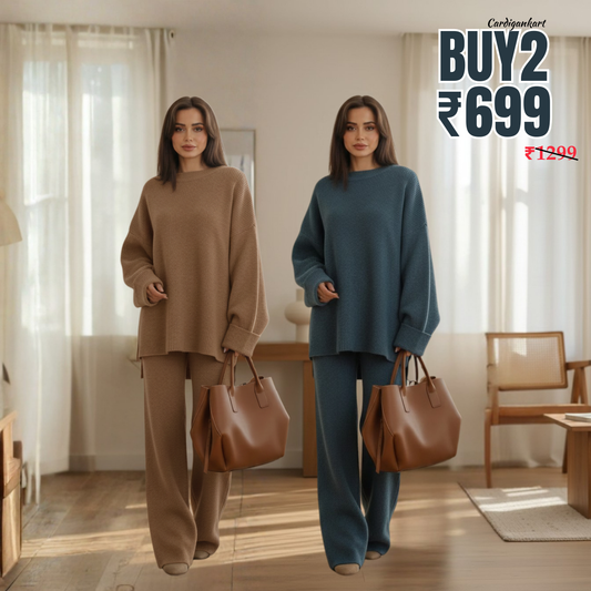 Women’s Knit Co-Ord Sets Pack of 2  (KS-12)