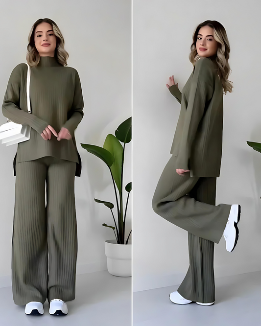 Chich TurtleNeck Co-ord Set
